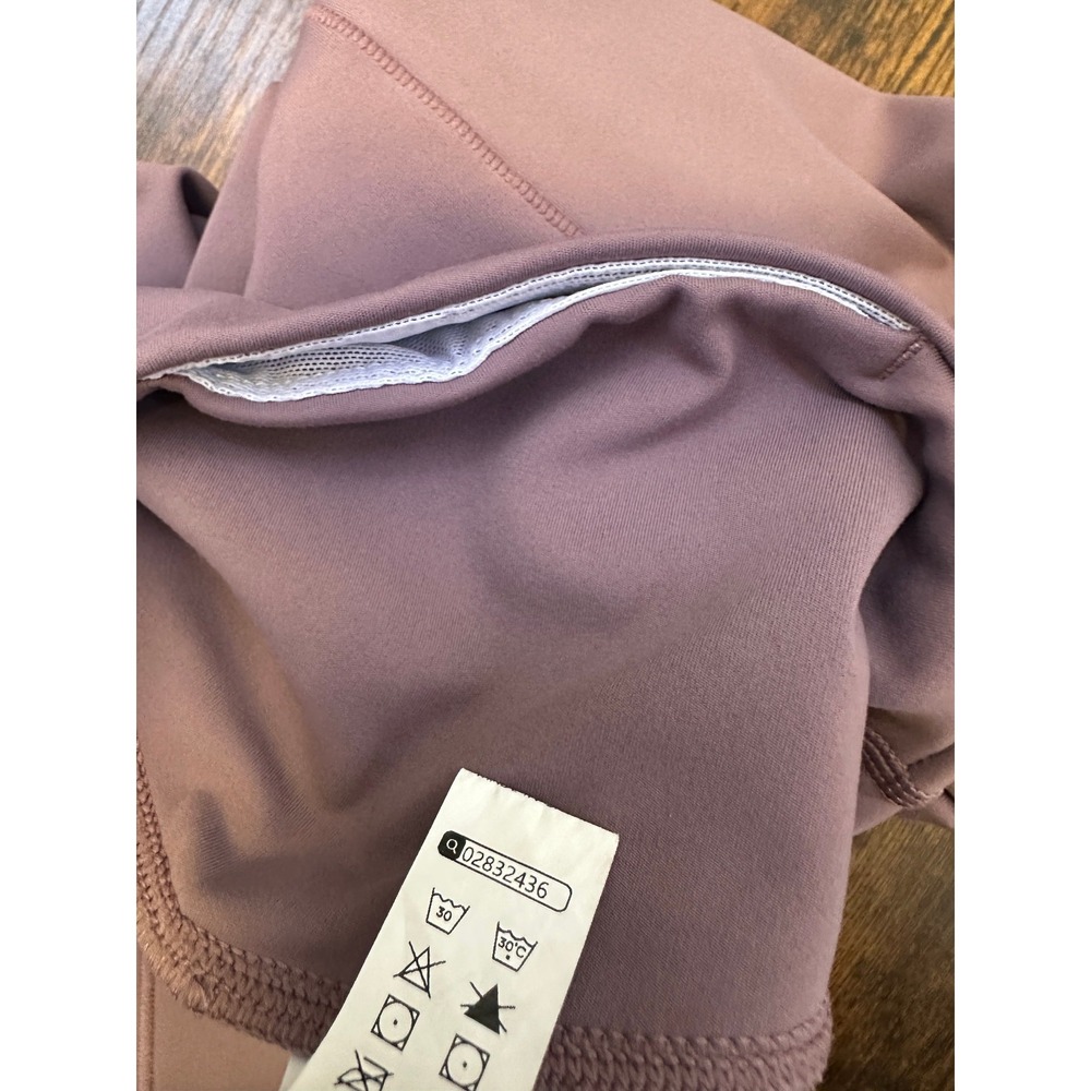 Halara DayStretch High Waisted Crossover Pocket Flare Leggings XL Purple Pants - Picture 9 of 12